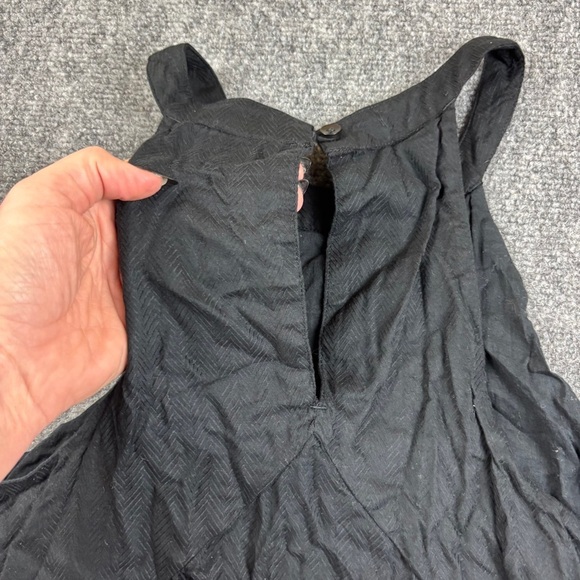 VOLCOM Women’s Black Boho Babydoll Sleeveless Top size: Large - Picture 3 of 7